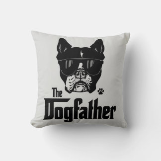 The Dog Father and Dog Dad Cushion