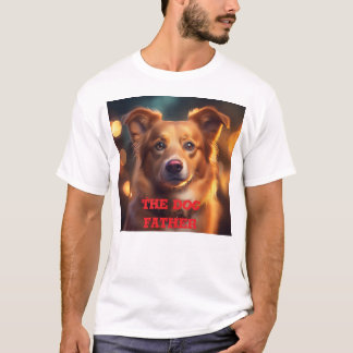 The dog father T-shirt design 
