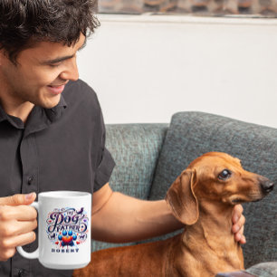 The Dog Father Theme Personalised Coffee Mug