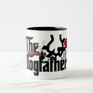 The Dog Father Two-Tone Coffee Mug