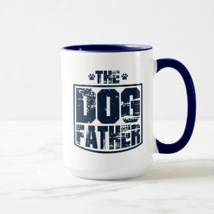 The Dog Father Worn Graphic Mug