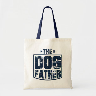 The Dog Father Worn Graphic Tote Bag