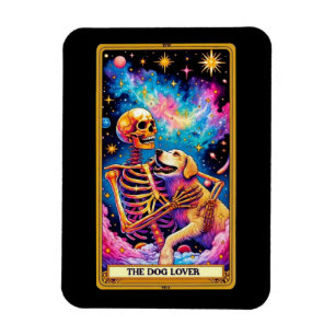 The Dog Lover Tarot Card Magnet