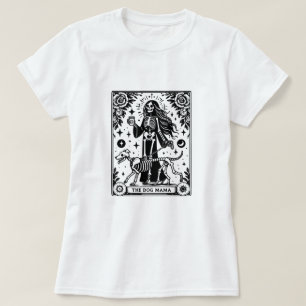 The Dog Mama Tarot Dog Walker T-Shirt