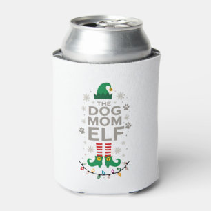 The Dog Mom Elf Xmas Funny Dogs lover Christmas Do Can Cooler