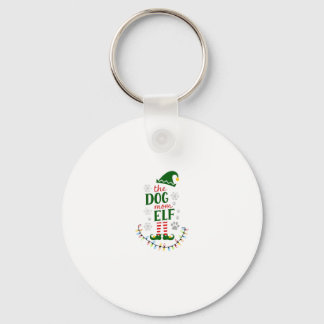 The Dog Mom Elf Xmas Funny Dogs lover Christmas Do Key Ring