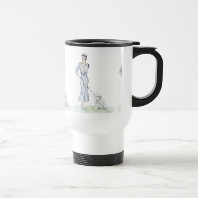 The Dog Show Travel Mug (Right)