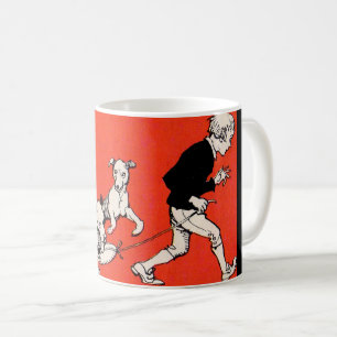 the dog walker coffee mug