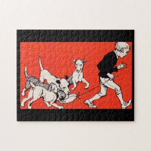 the dog walker jigsaw puzzle