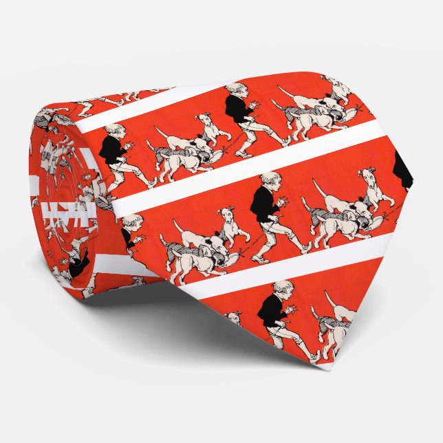 the dog walker tie (Rolled)