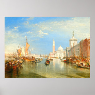 The Dogana, Venice - William Turner Fine Art Poster