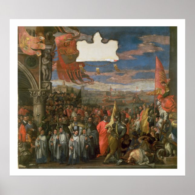 The Doge Andrea Contarini Returning Victorious fro Poster (Front)