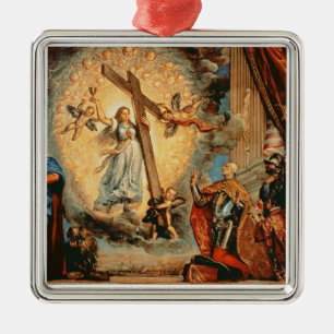 The Doge Grimani kneeling before Faith Metal Tree Decoration