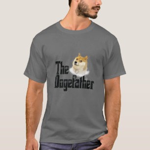 The Dogefather Dogecoin Shiba Doge To The Moon Coi T-Shirt