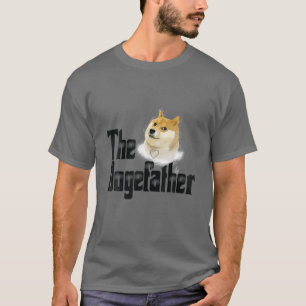 The Dogefather Dogecoin Shiba Doge To The Moon Coi T-Shirt