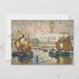 The Doge's Palace (Palazzo Ducale) (Venice, Italy) Card