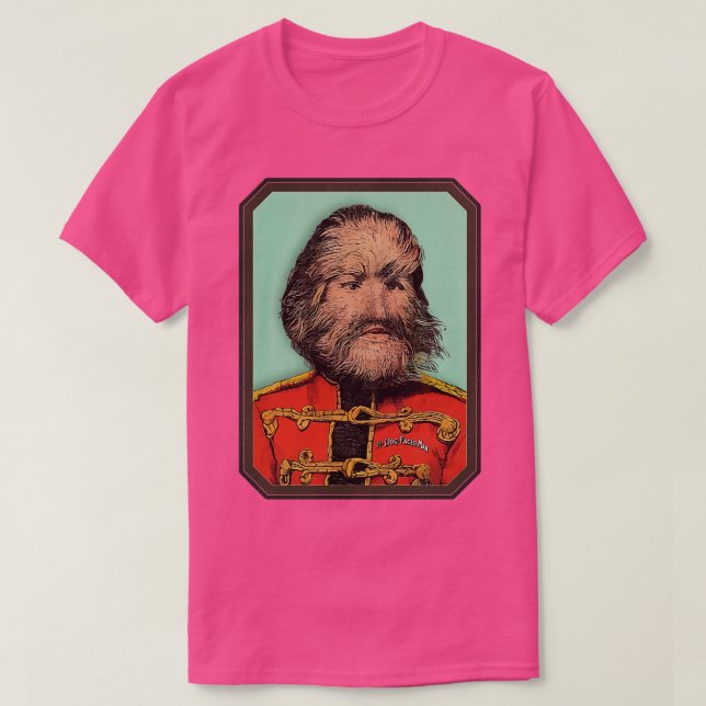 The DogFaced Man Vintage Circus Promo T-Shirt (Design Front)