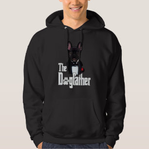 The Dogfather French Bulldog Dad Frenchie dog Hoodie