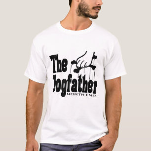 The Dogfather Funny Cute Dog Father Dad Owner Pet T-Shirt