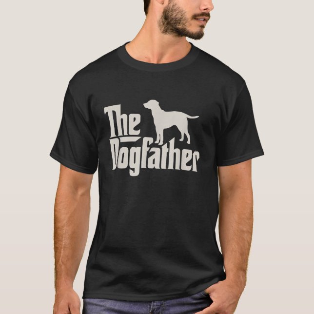 The Dogfather Labrador T-Shirt (Front)
