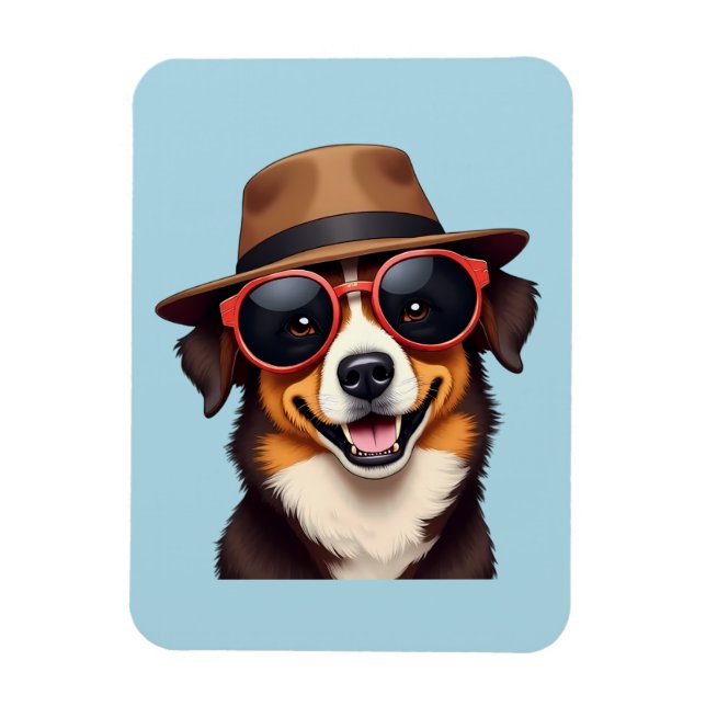 The Dogfather  Magnet (Vertical)