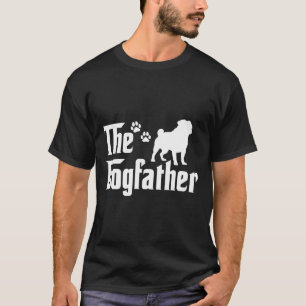 The Dogfather Tee Fathers Day Gift Dad - Dog Lover