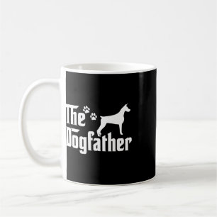 The Dogfather Tee Fathers Day Gift Dad - Dog Lover Coffee Mug