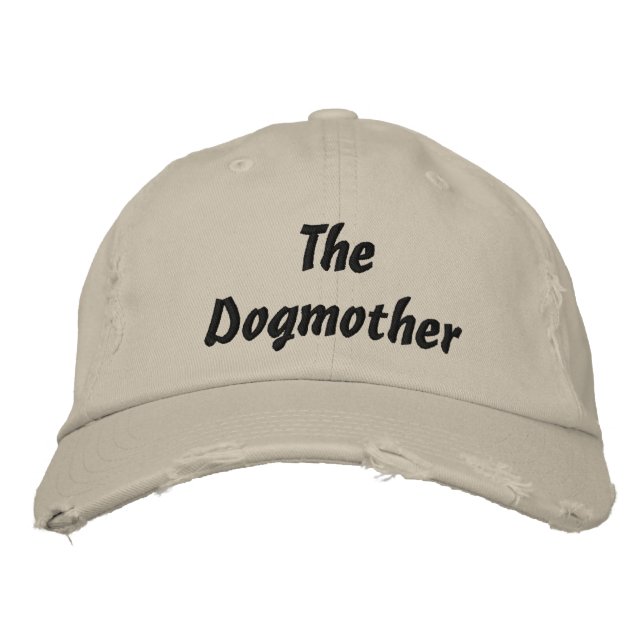 The Dogmother Embroidered Hat (Front)