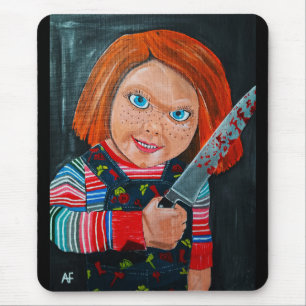 The Doll Painting by Alfred Fox Mouse Mat
