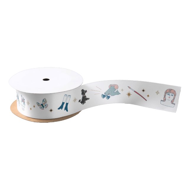 The Dollmaker’s Curios Satin Ribbon (Spool)