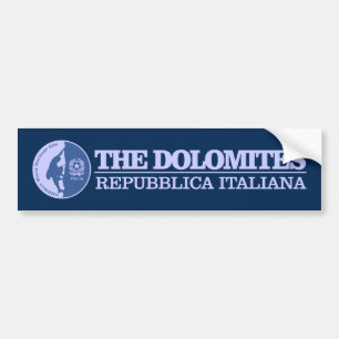The Dolomites (Climbing) Bumper Sticker
