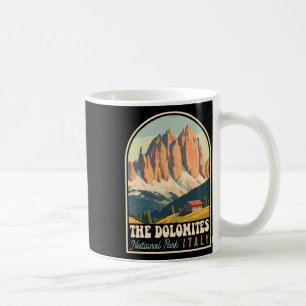 The Dolomites Italy Skiing Hiking Cycling Climbing Coffee Mug