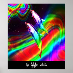 the dolphin nebula poster