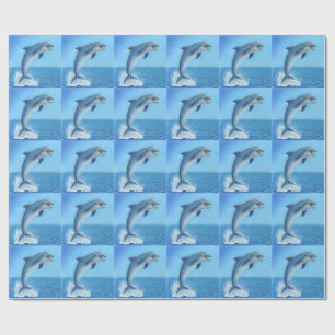 The Dolphin’s Silent Dance Wrapping Paper