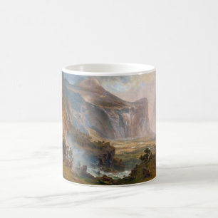 The Domes of the Yosemite by Albert Bierstadt Coffee Mug