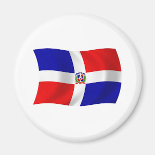 The Dominican Republic Flag Magnet