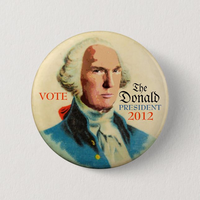 The Donald 2012 button (Front)