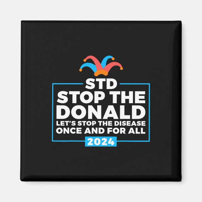 The Donald Anti Trump Democrat Voter  Magnet (Front)