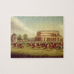 The Doncaster St. Leger of 1812 - The Finish (afte Jigsaw Puzzle
