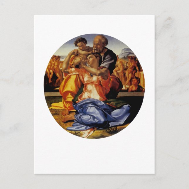 The Doni Tondo Postcard (Front)