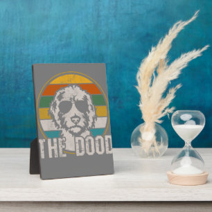 The Dood Vintage Goldendoodle Golden Doodle Dog Plaque