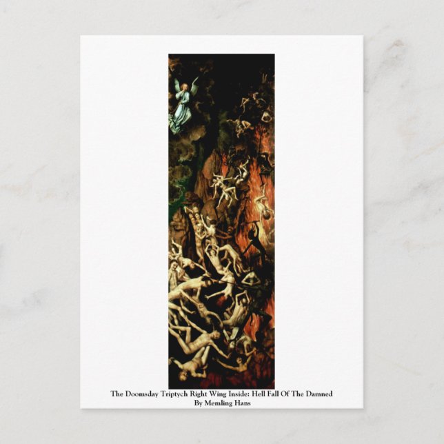 The Doomsday Triptych Right Wing Inside Postcard (Front)