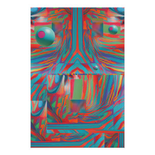 The Door Is Open - Ken Gauge Surreal Art Poster