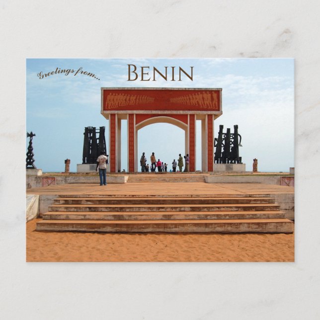 The Door of No Return Ouidah Benin Postcard (Front)