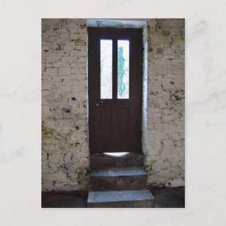 The door postcard