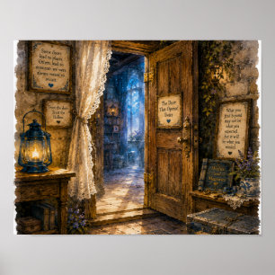 The Door That Opened Twice, Plate RH-WC-018 Poster