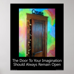 "The Door To Your Imagination" Print
