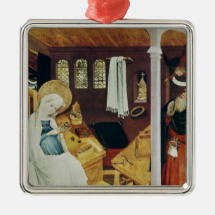 The Doubt of St. Joseph, c.1410-20 Metal Tree Decoration