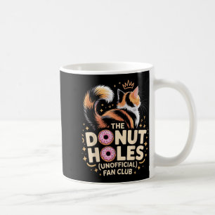 The Doughnut Holes Fan Club Funny Cat Meme Doughnu Coffee Mug