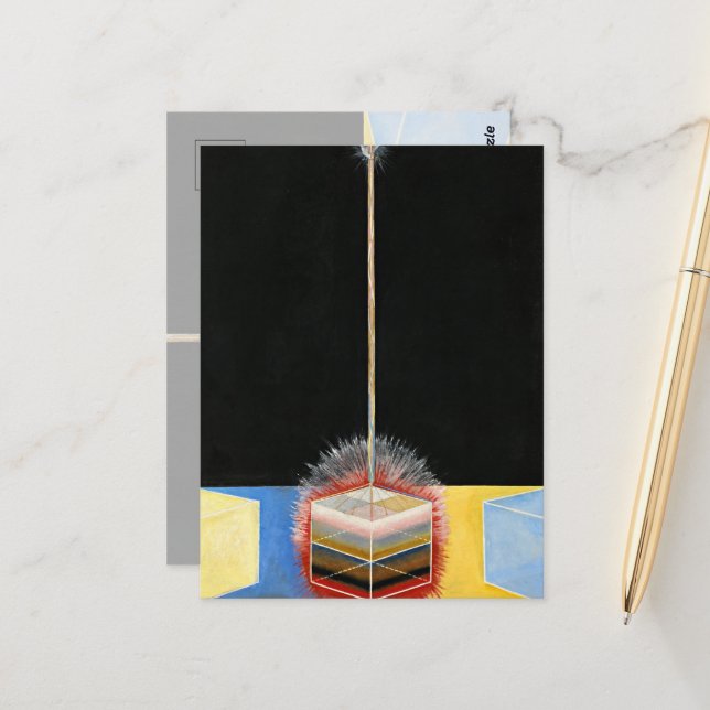 The Dove, 1915 by Hilma af Klint Postcard (Front/Back In Situ)